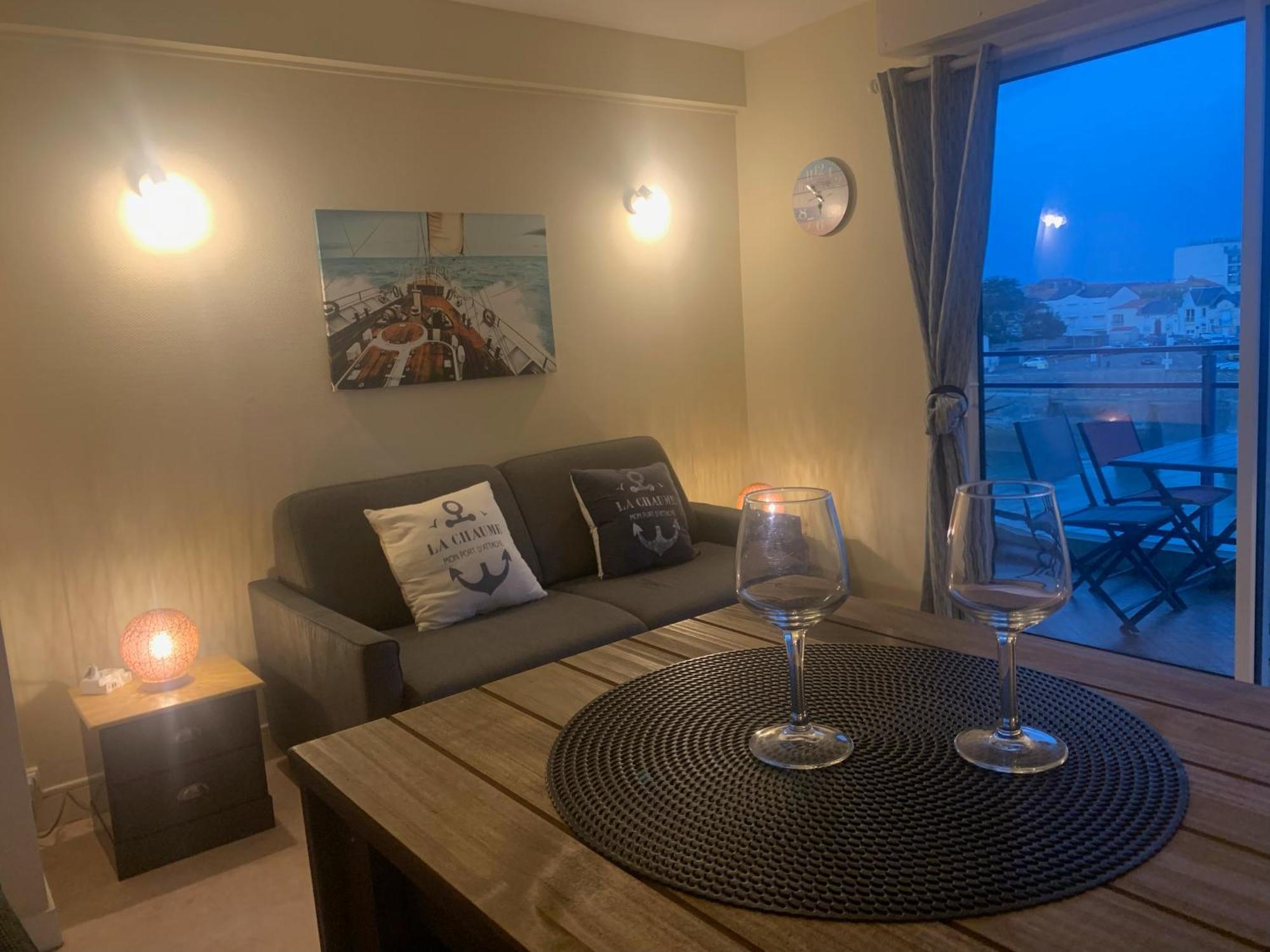 Ferienwohnung Le Vendee Globe Sous Votre Balcon La Chaume Exterior foto